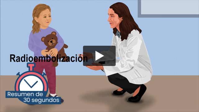 Resumen de 30 segundos: Radioembolización (TARE-Y90)