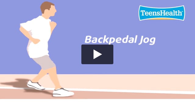 Backpedal Jog