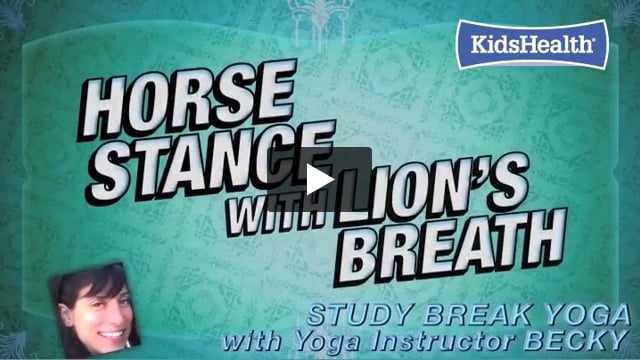 Horse Stance With Lion's Breath