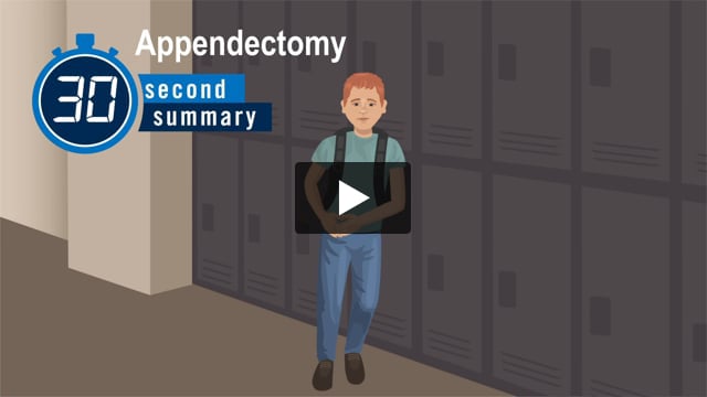 30-Second Summary: Appendectomy