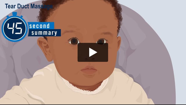 45-Second Summary: Tear Duct Massage