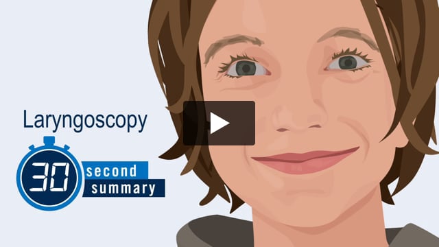30-Second Summary: Laryngoscopy